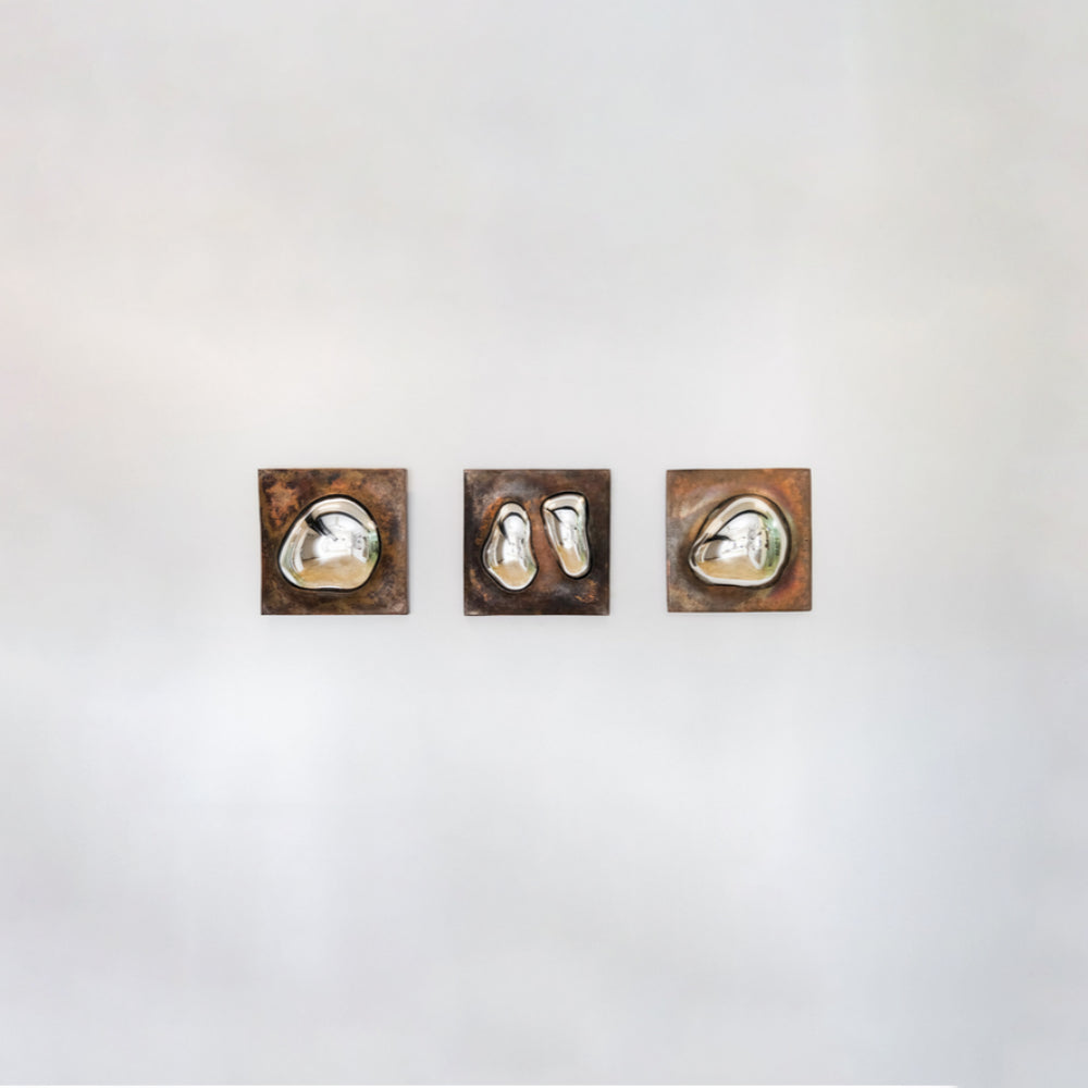 Drop Of Silver On Copper II