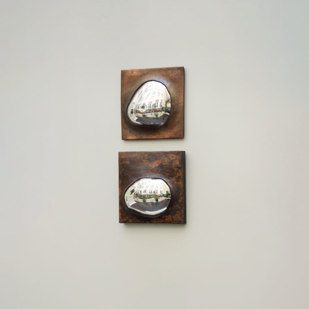 Drop Of Silver On Copper III