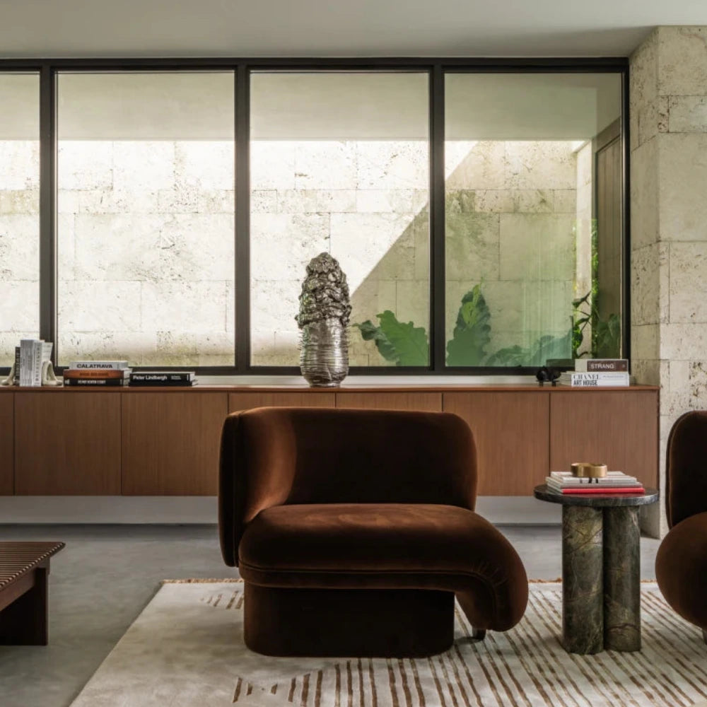 Elefante Armchair Brown