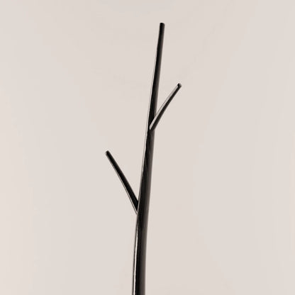 Close-up of the upper branches of the Winter Tree dark wood coat stand by Antony Gasnier