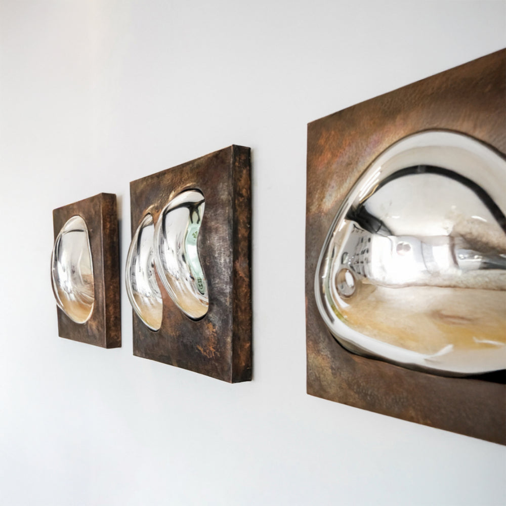 Drop Of Silver On Copper II