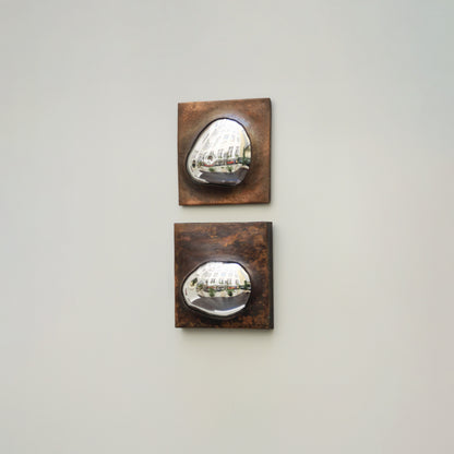 Drop Of Silver On Copper III