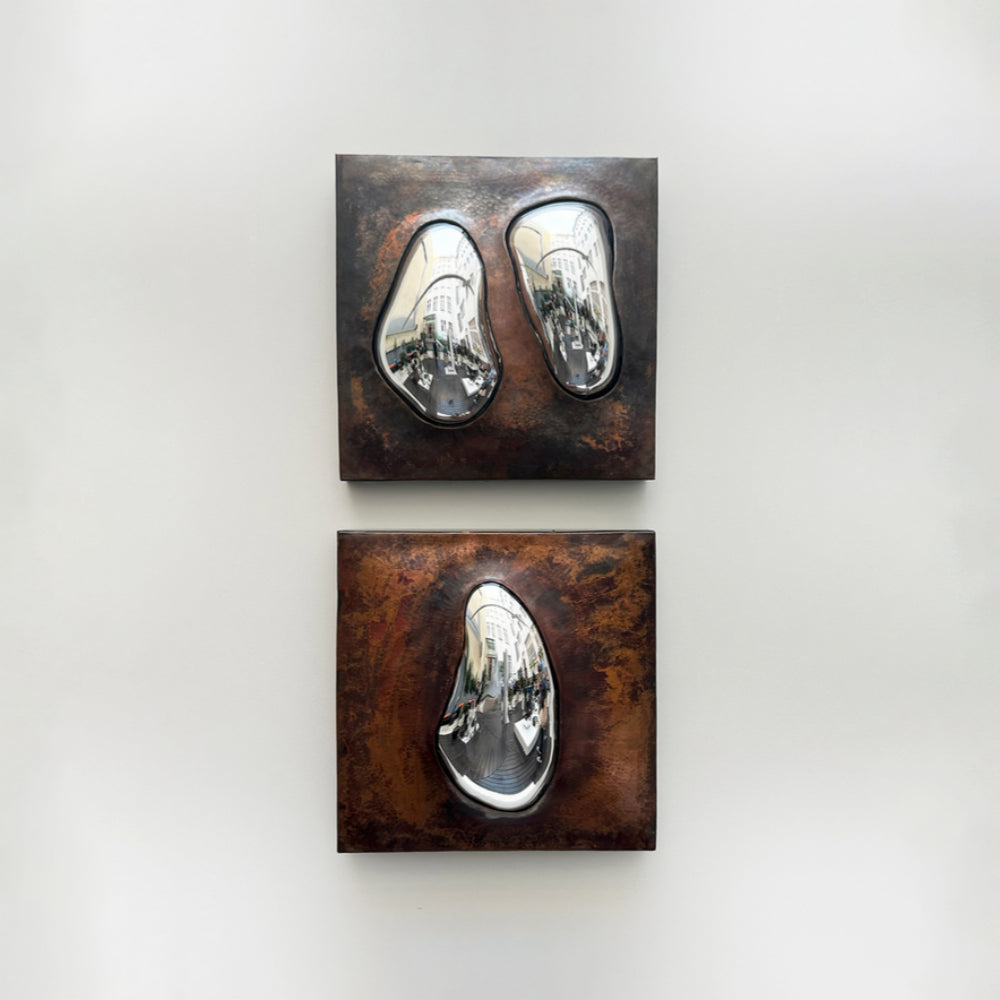 Drop Of Silver On Copper III