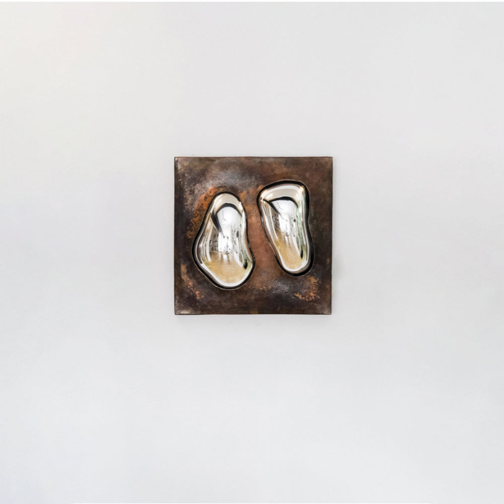 Drop Of Silver On Copper II