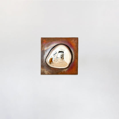 Drop Of Silver On Copper I