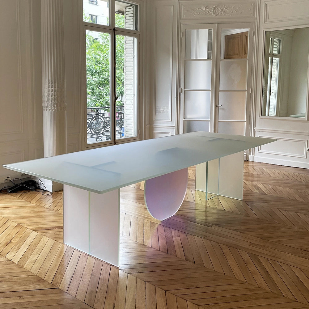 Isola Satin Dining Table
