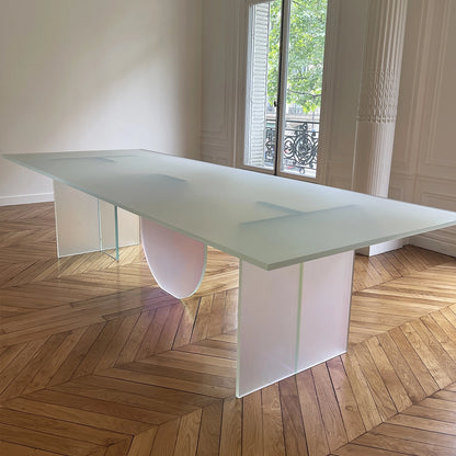 Isola Satin Dining Table