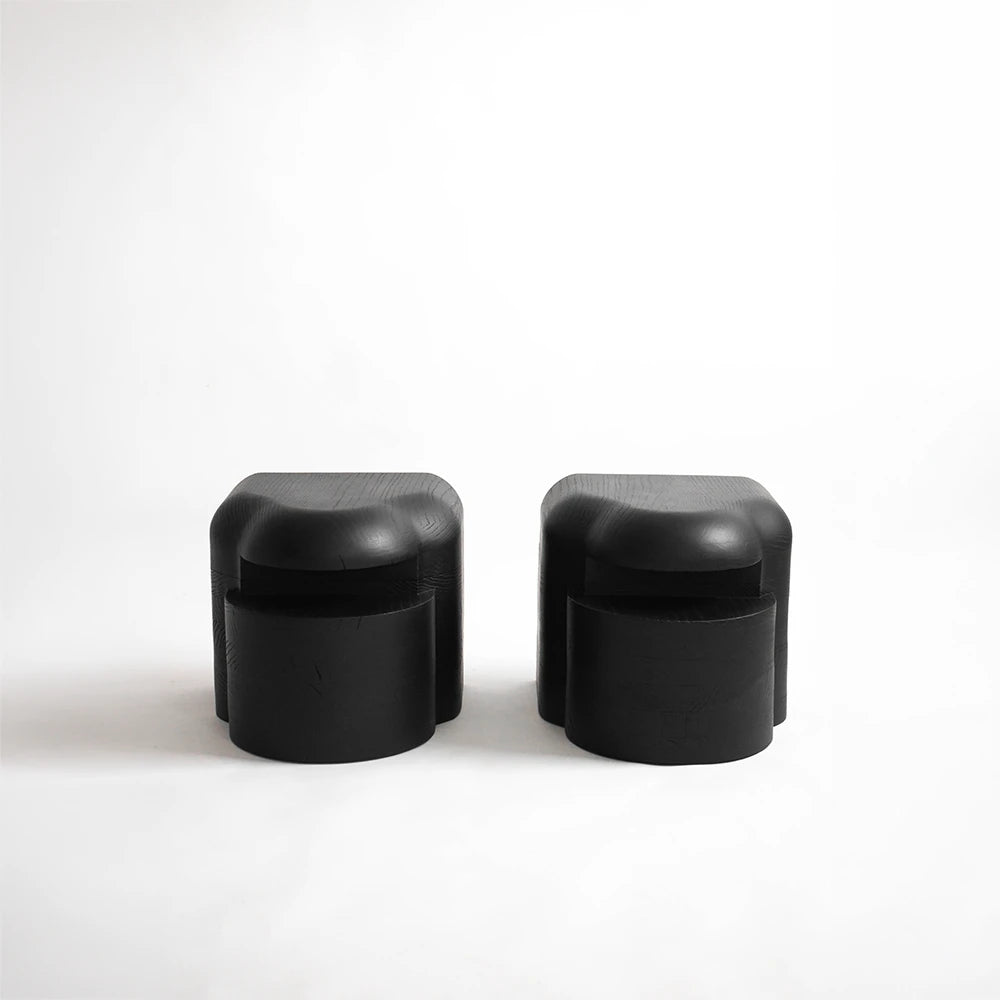 Lahmu Stool Black