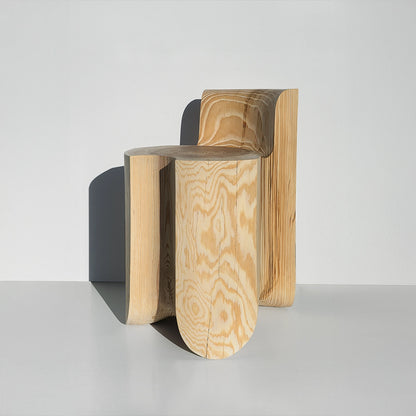 Chair Form Wood After Storm
