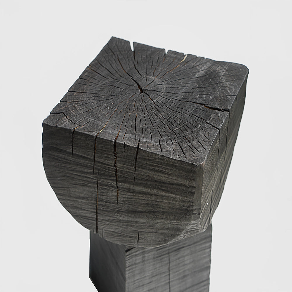 Burnt Black Stool