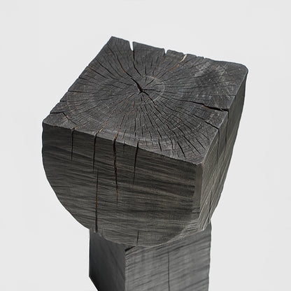 Burnt Black Stool