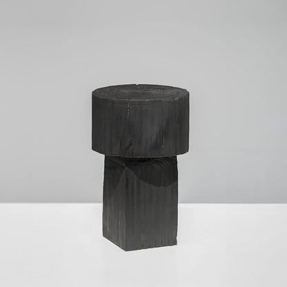 Burnt Black Stool
