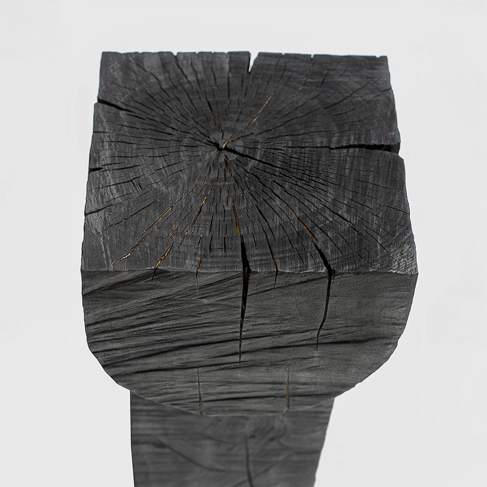Burnt Black Stool