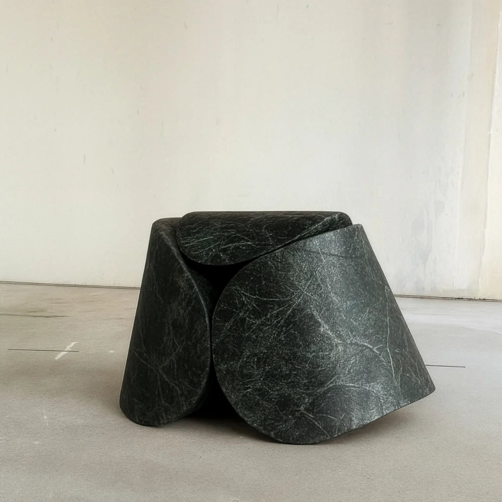 Ascetic Marble Stool