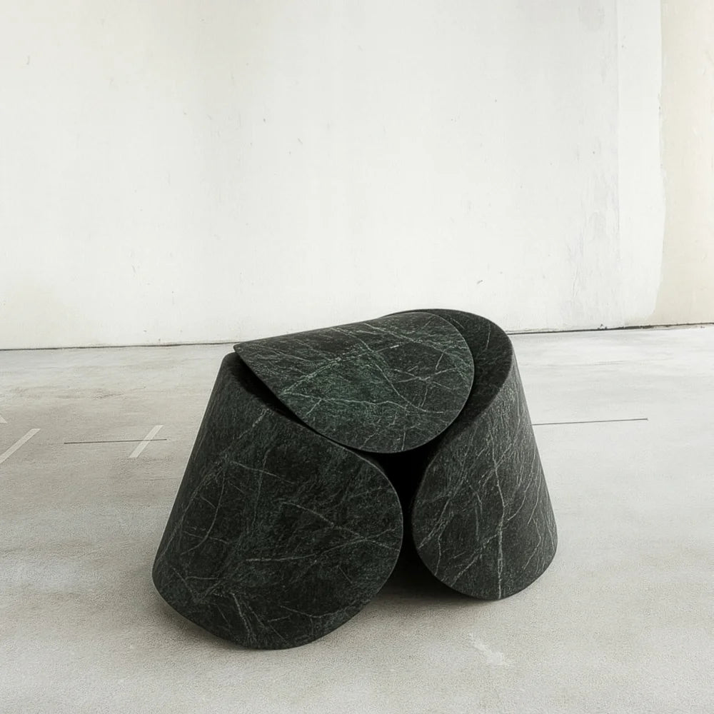 Ascetic Marble Stool