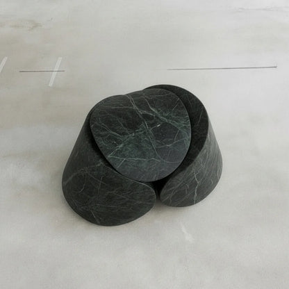 Ascetic Marble Stool