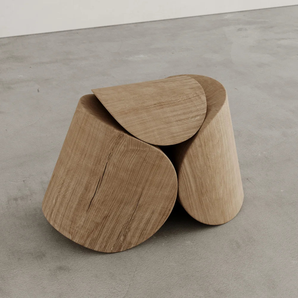 Ascetic Oak Stool
