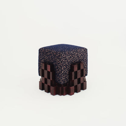 Bruto Stool Burgundy