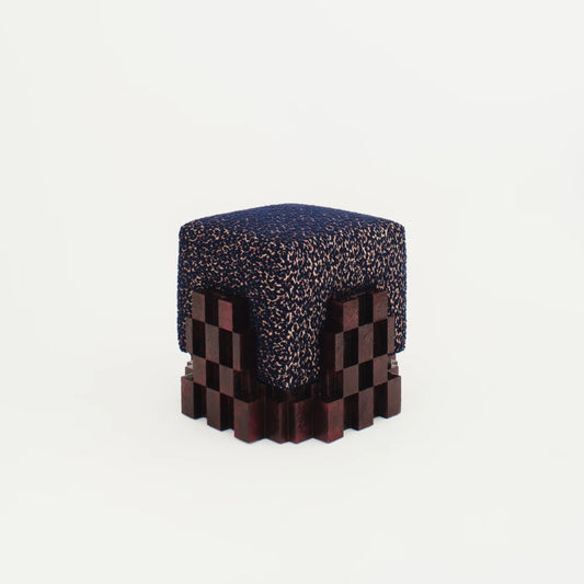 Bruto Stool Burgundy