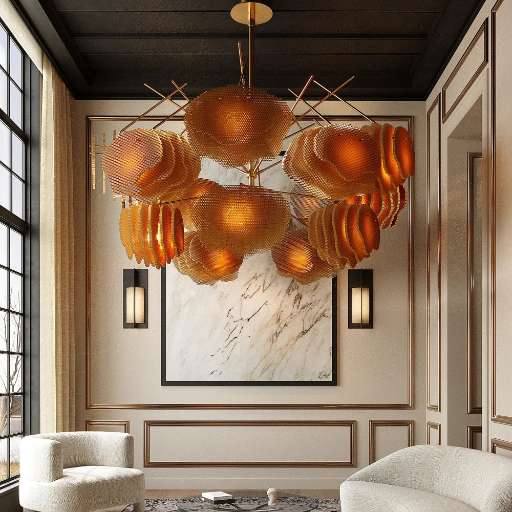 Bee Circle Chandelier
