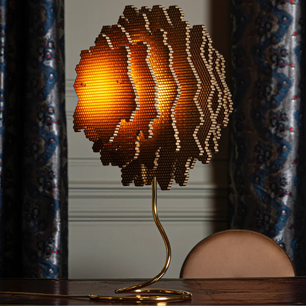 Bee Gold Lamp