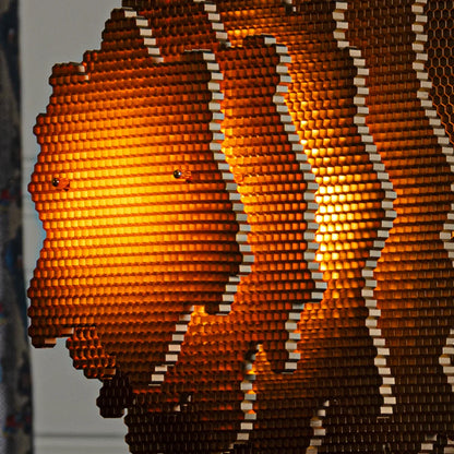 Bee Gold Lamp