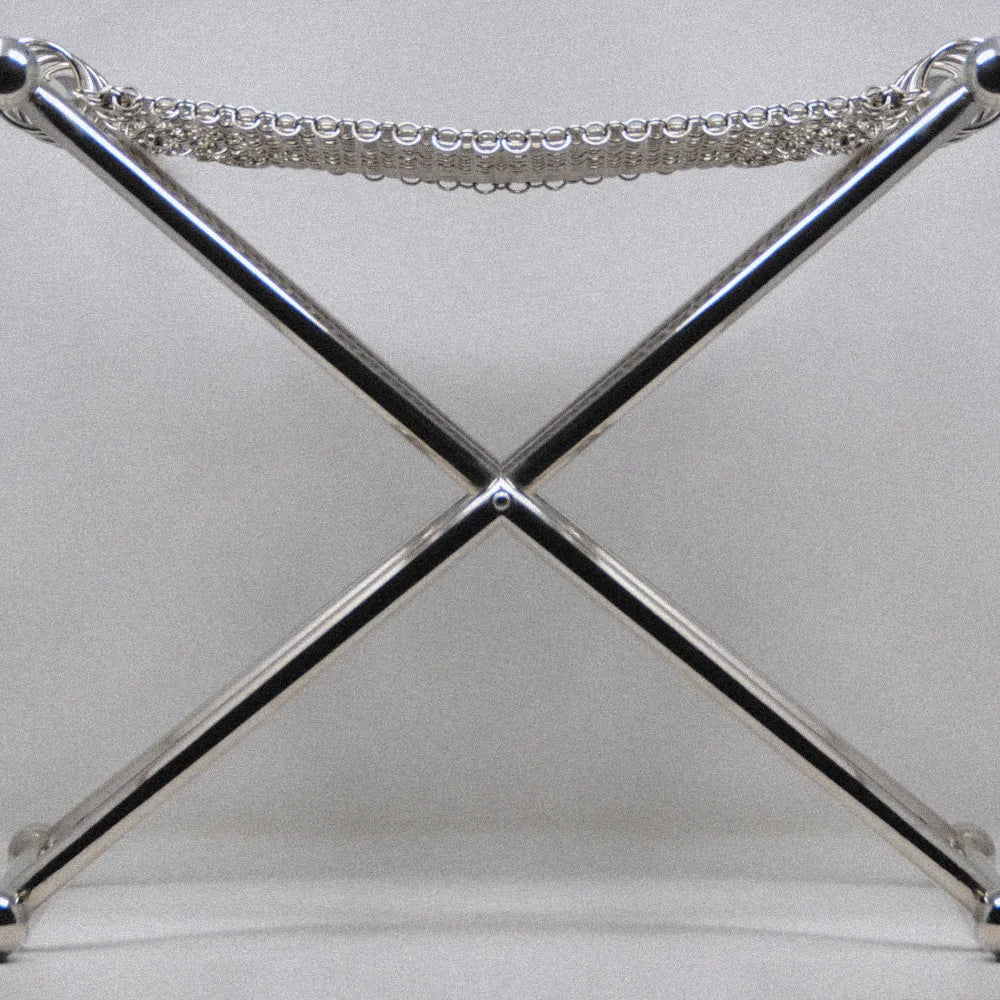 Chainmail Camping Stool