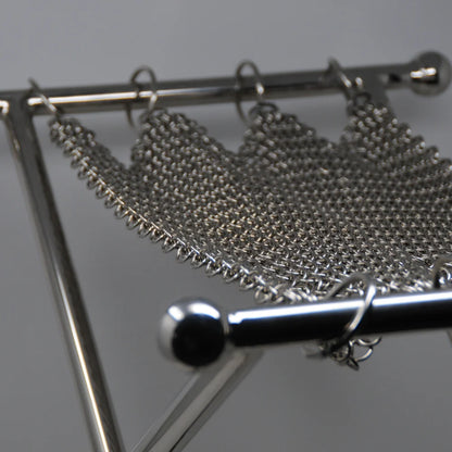 Chainmail Camping Stool