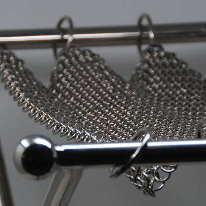 Chainmail Camping Stool