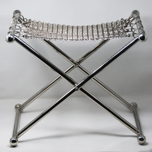 Chainmail Camping Stool