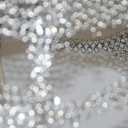 Chainmail Cobweb Chandelier