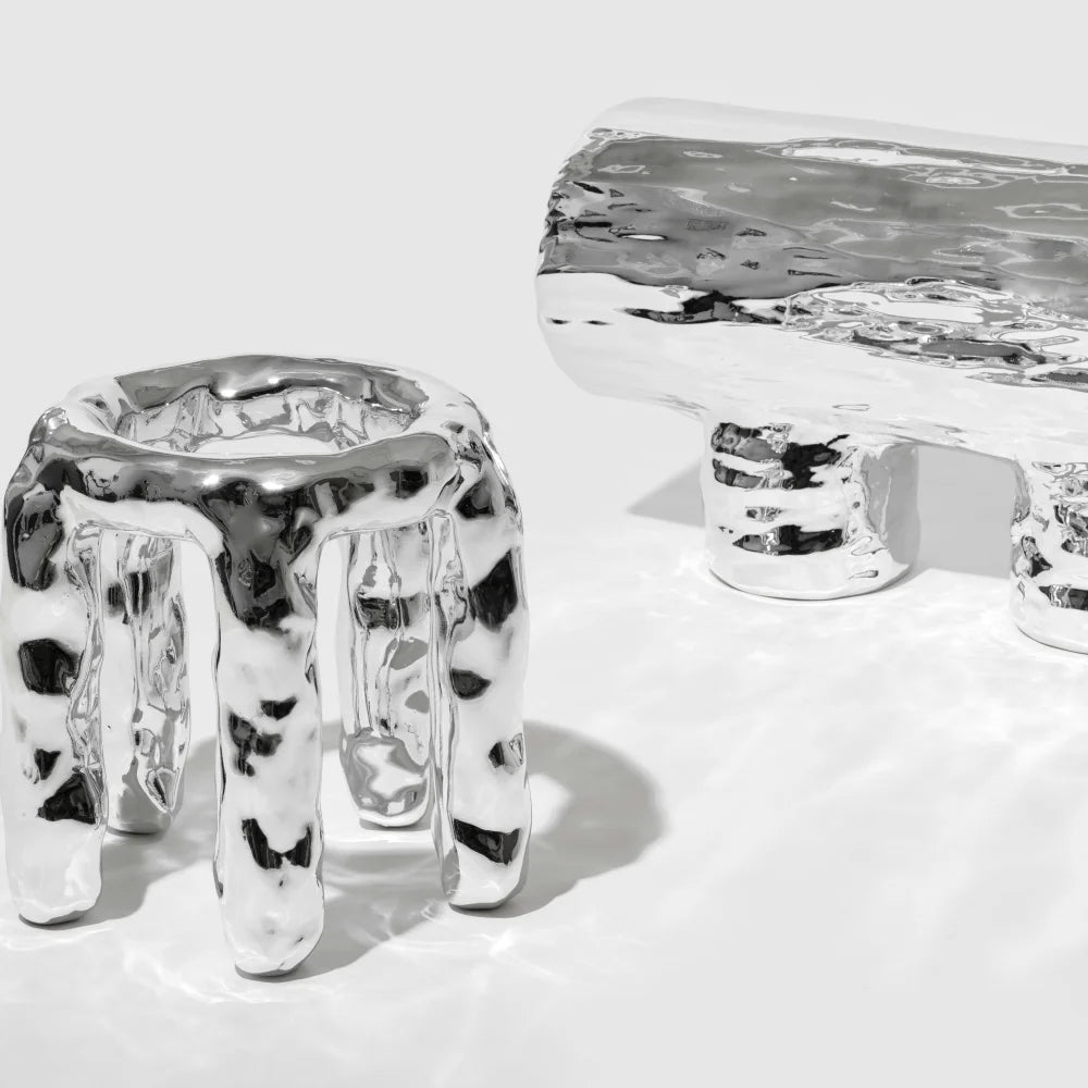 Crest And Trough Side Table