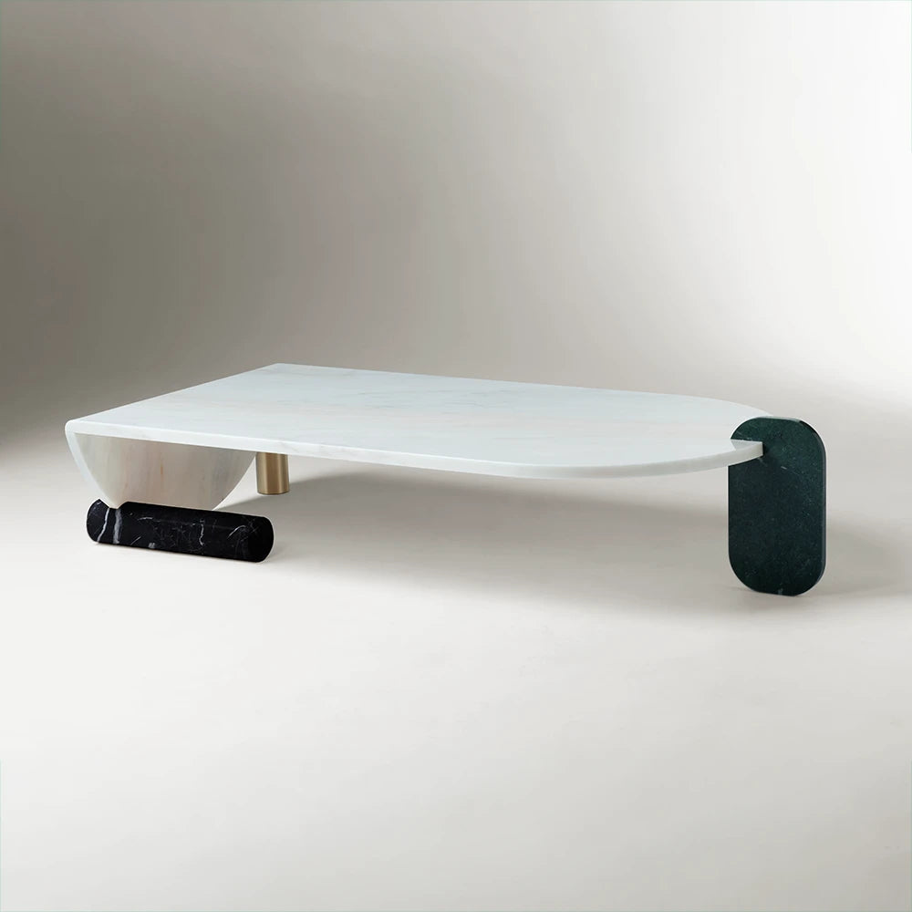 Playing Games Marble Coffee Table
