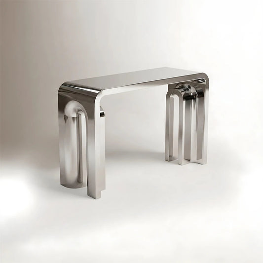 Plié Console Table by Ferriani Sbolgi