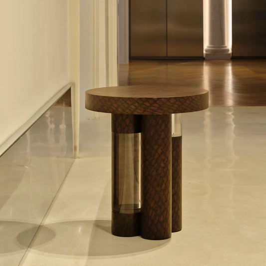 Intersection Side Table Stone