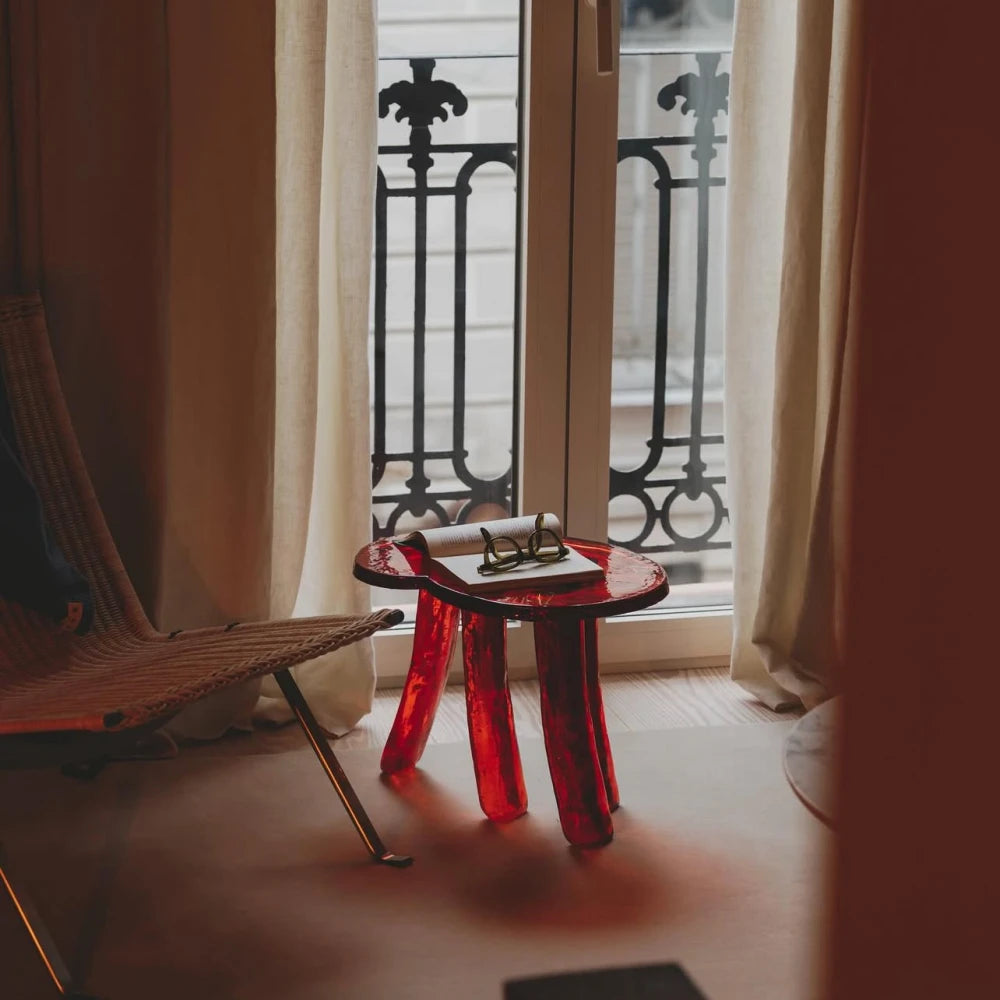 Lung 2.0 Amber Side Table