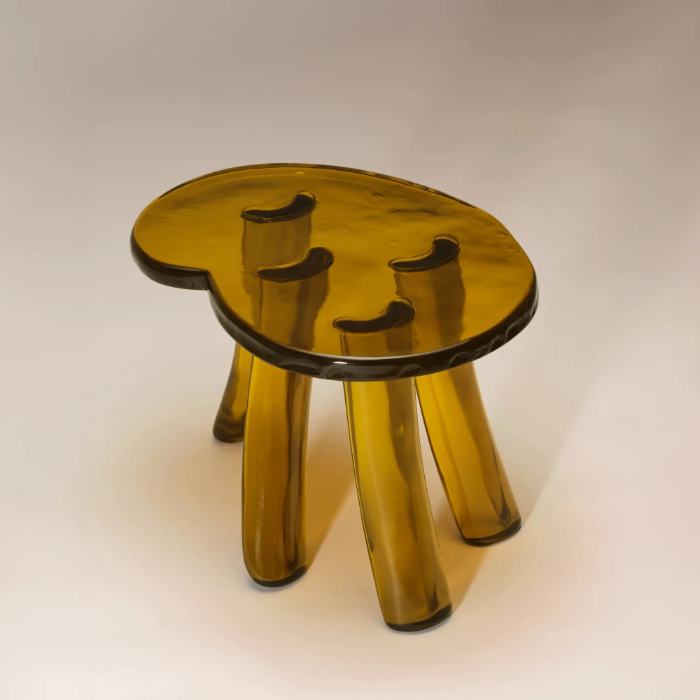 Lung 2.0 Honey Matte Side Table