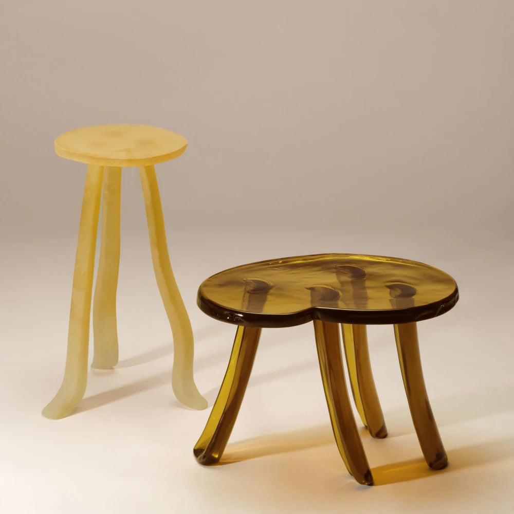Lung 2.0 Honey Matte Side Table