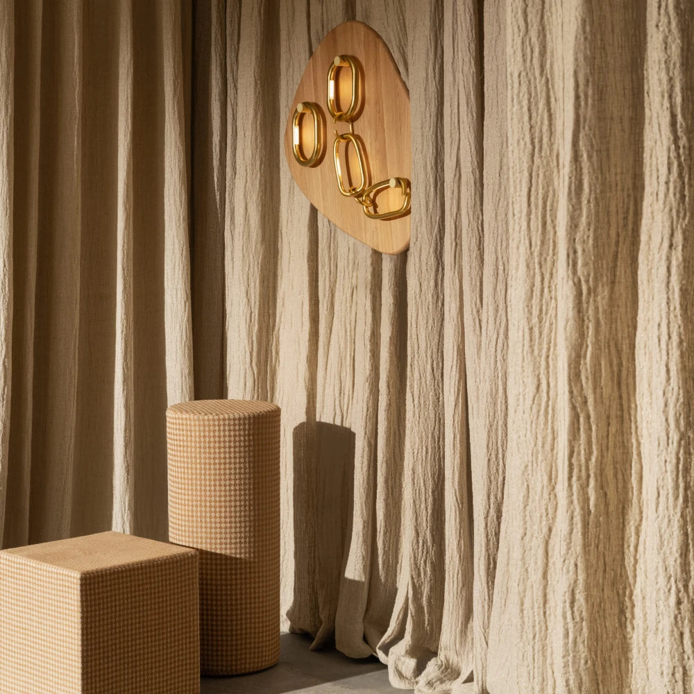 Note Earrings 2 Wall Lamp