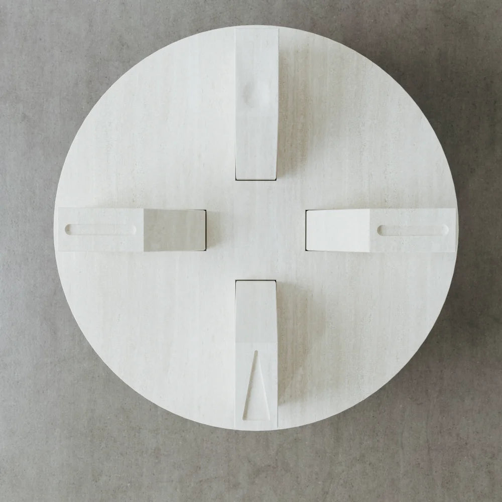 Salvatio Travertine Table