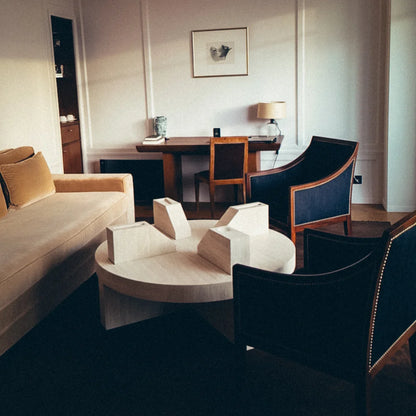 Salvatio Travertine Table