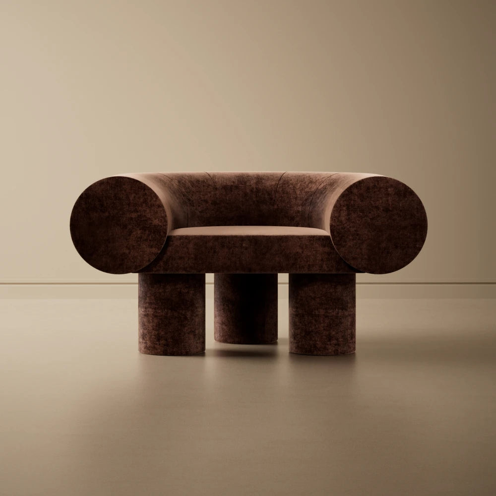 Mineral Armchair Brown