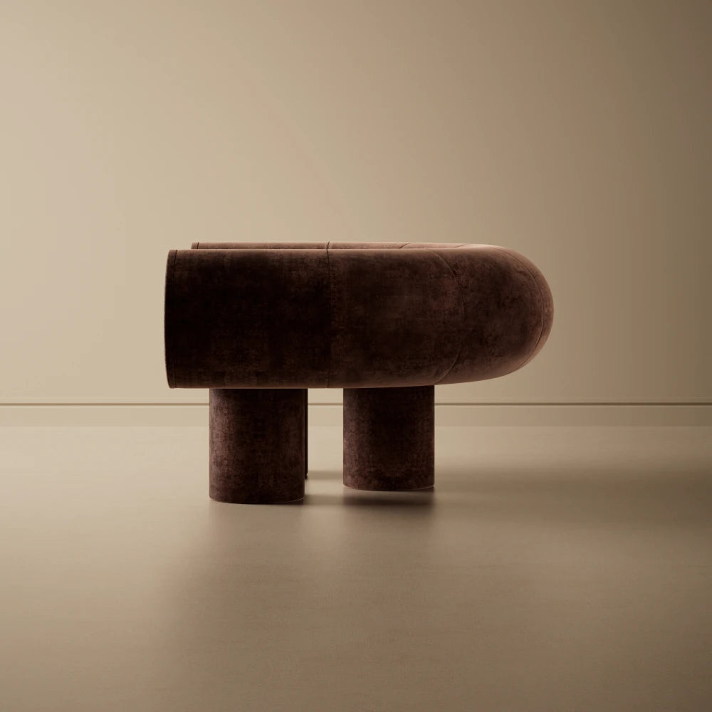 Mineral Armchair Brown