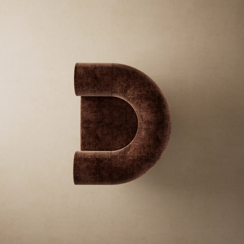 Mineral Armchair Brown