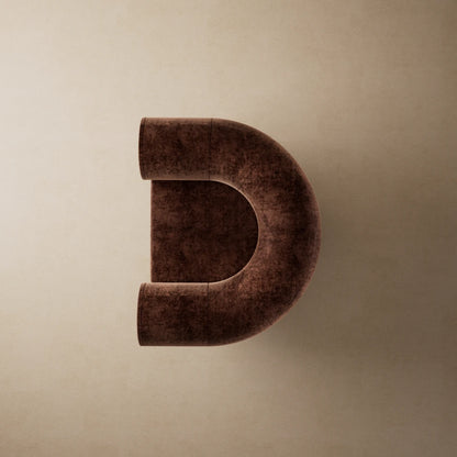 Mineral Armchair Brown