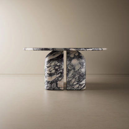 Pavo Dining Table Calacatta