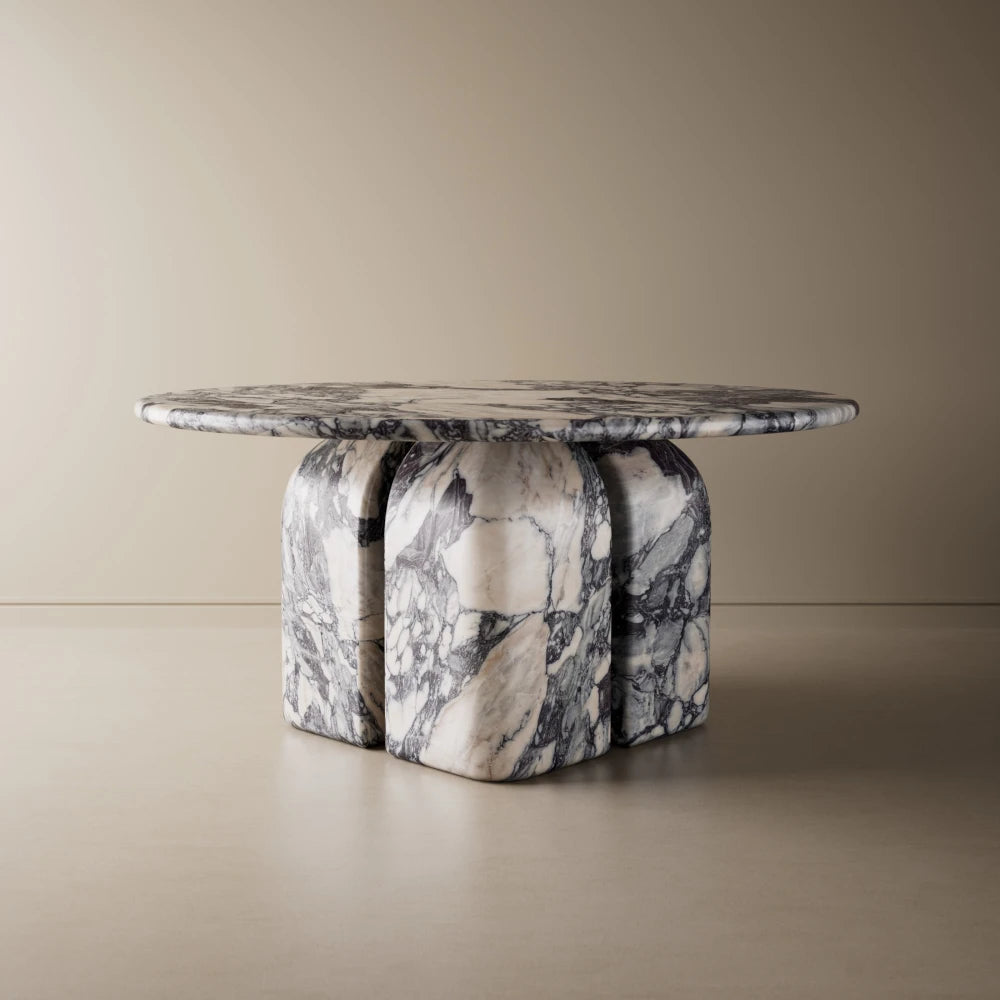 Pavo Dining Table Calacatta